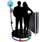 27" 360 Photo Booth Automatic Spin 360 Video Photo Booth